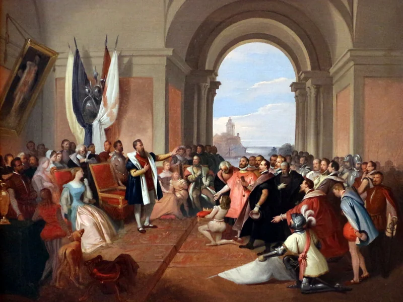 1808-Tommaso Giuseppe Isola - Andrea Doria che rifiuta la corona di Genova - Galleria d'Arte Moderna, Genova